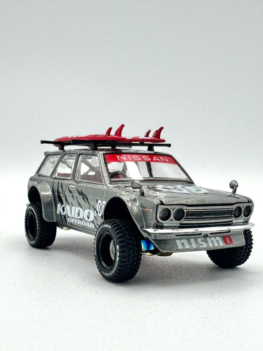 Kaido house GT Datsun 510 Wagon 4x4 Silver