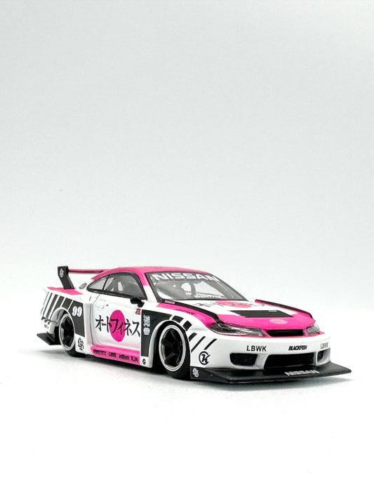 MINI GT Nissan Silvia S15 LB-Super Silhouette Auto Finesse SEMA 2023