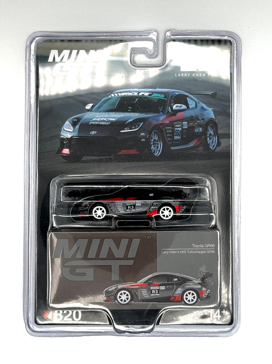 Mini GT - Larry Chen's HKS Turbocharged Toyota GR86 Limited Edition
