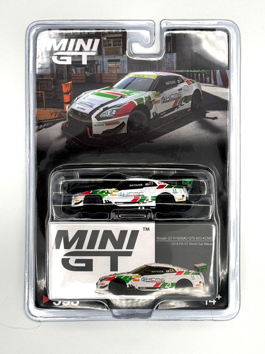 Mini GT 1:64 Nissan GT-R NISMO GT3 #23 KCMG 2018 FIA GT World Cup Macau
