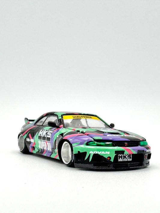 KAIDO HOUSE MINI GT NISSAN SKYLINE GT-R R33 HKS V1